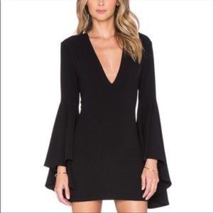 Free People Backstage Ruffle Sleeve Mini Dress
